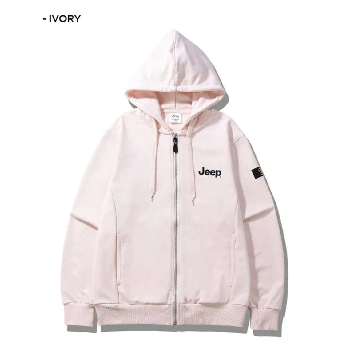 지프 스몰 지프 후드집업 아이보리 s 상품이미지1