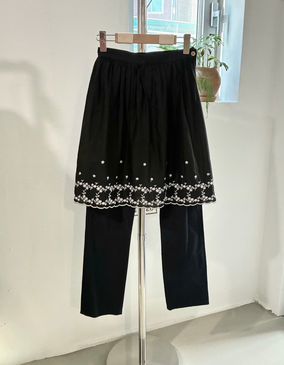 꼼데가르송 트리콧 스커트 팬츠 상품이미지1