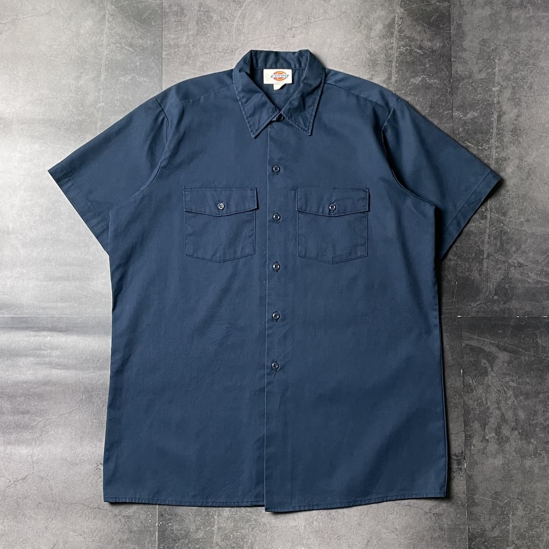 DICKIES 90s 디키즈 네이비 플랩포켓 반팔 워크셔츠 A01107 상품이미지1