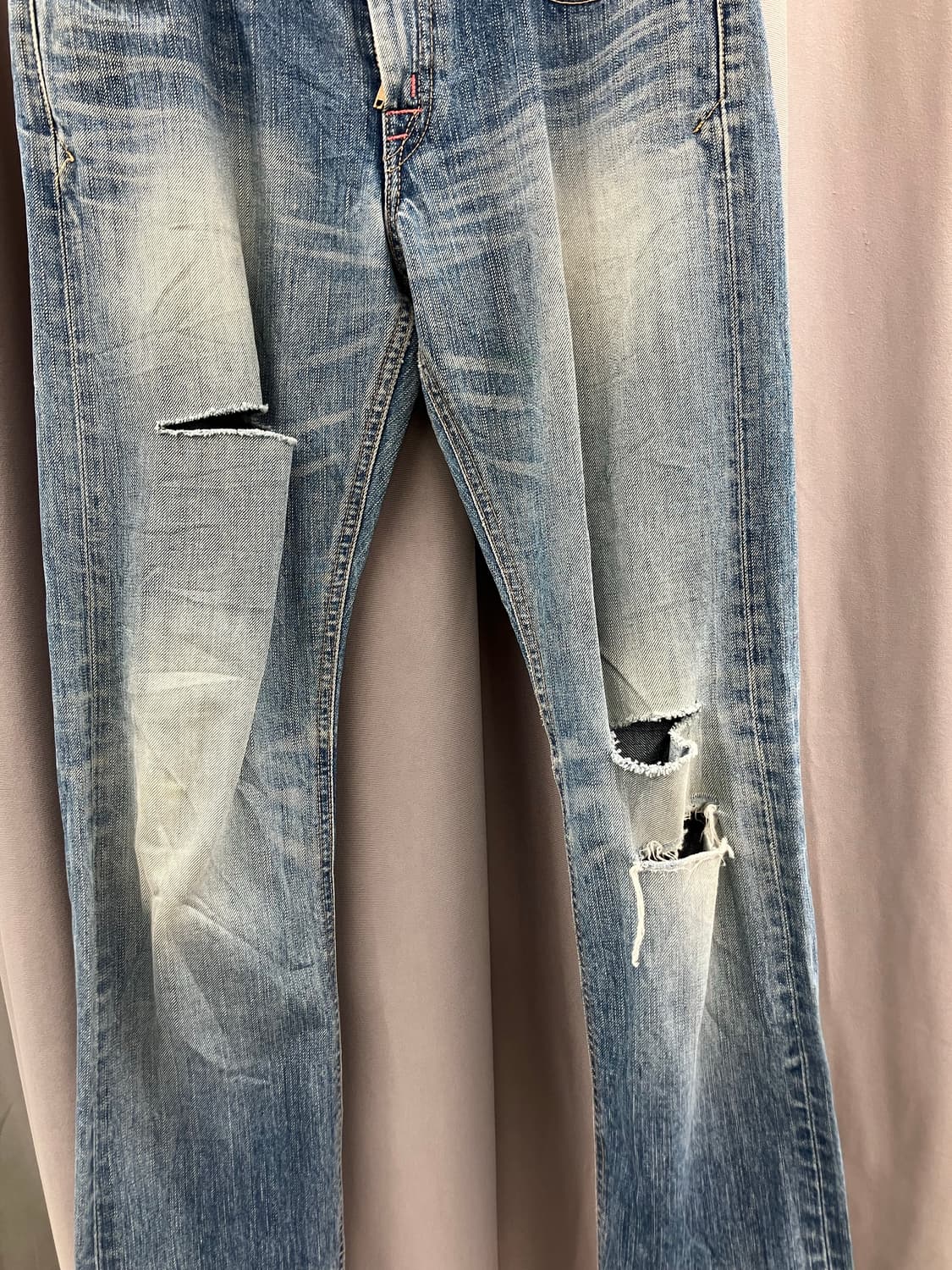 에드윈 슬릿 워싱 데님진 상품이미지2