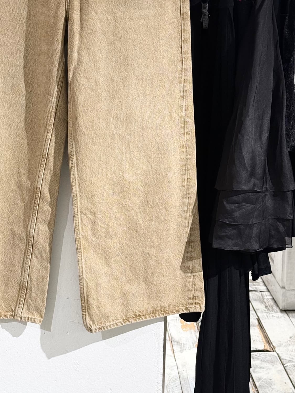 폴로 랄프로렌 베이지 버튼 워시드 코튼 팬츠 상품이미지5