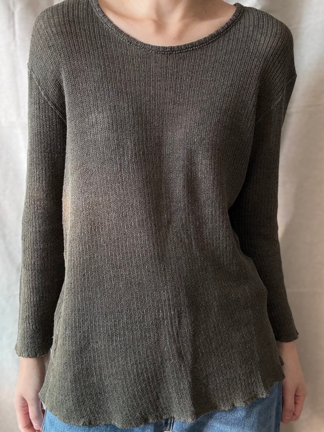 REMI RELIEF linen knit 상품이미지6
