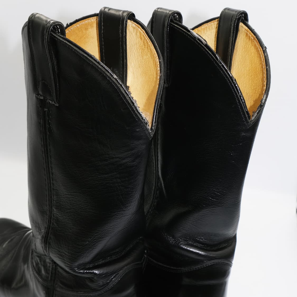 빈티지 저스틴 웨스턴 레더 부츠 9D(270)사이즈 BT27018 상품이미지7