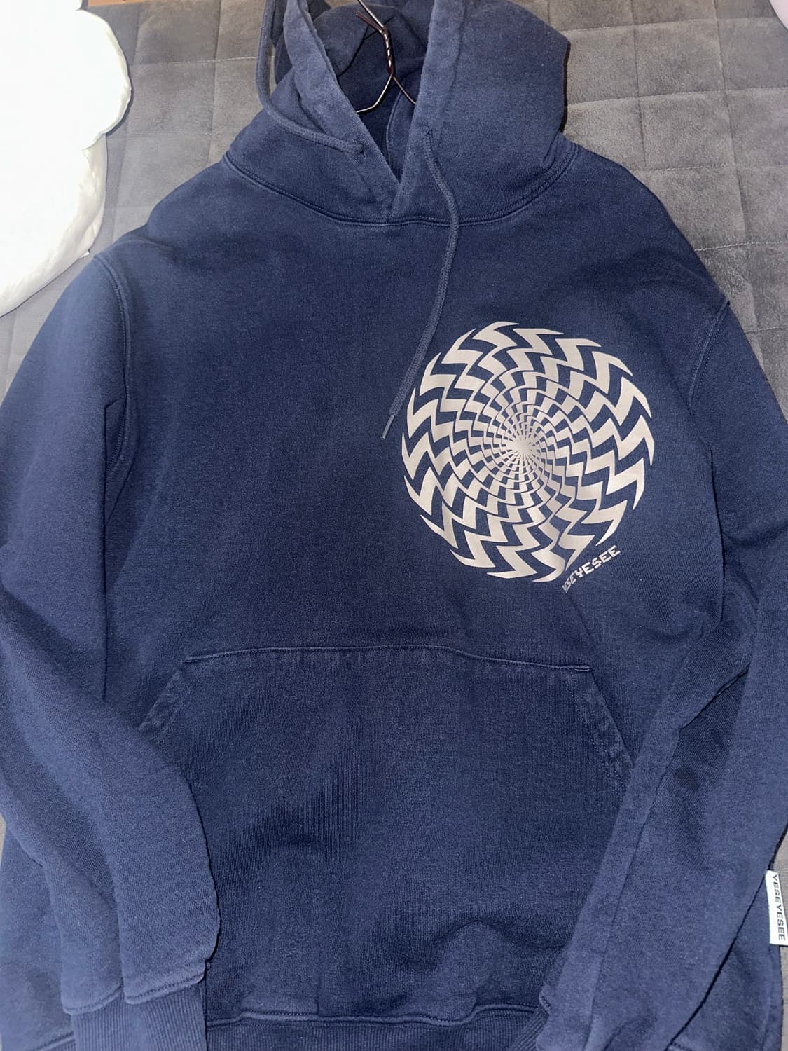 예스아이씨 후드티 네이비 상품이미지1