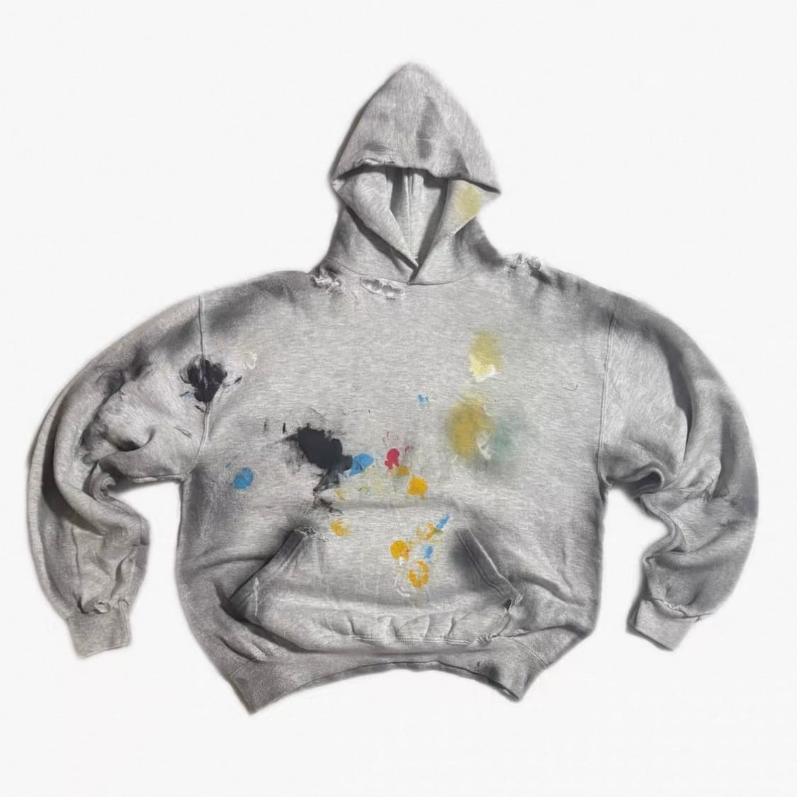 빈티지 90s Russell Painted Hoodie 상품이미지1