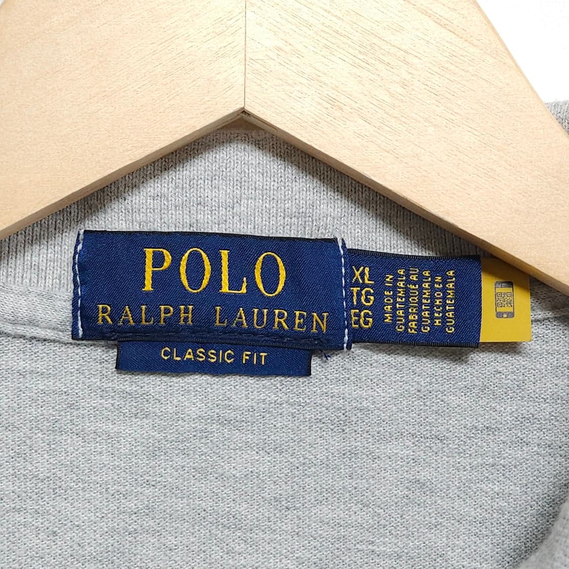 110)POLO 폴로 반팔 카라티 그레이 클레식핏 상품이미지5