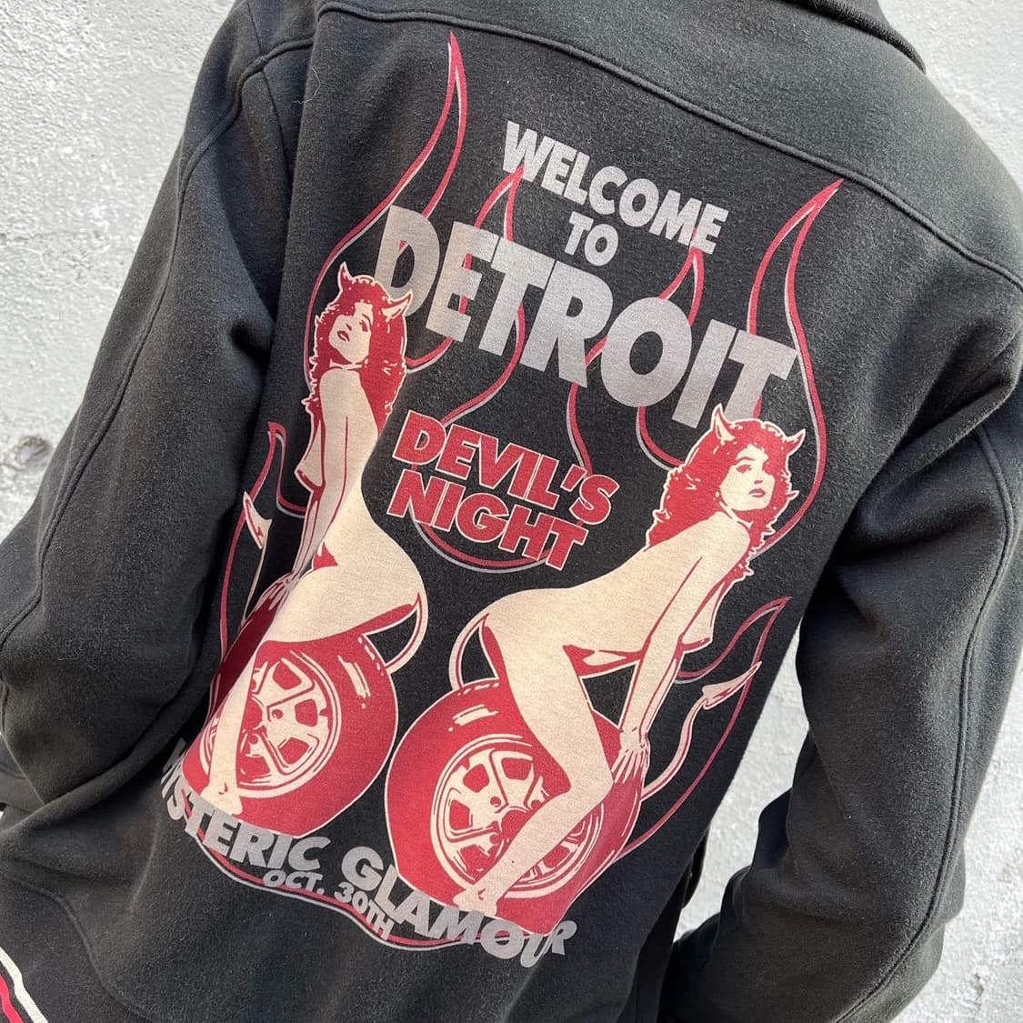 히스테릭글래머 데빌나이트 집업 상품이미지2