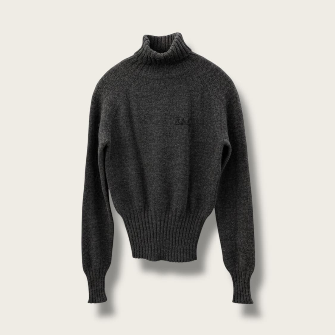 S/ 돌체앤가바나 자수로고 알파카 터틀넥 니트 상품이미지1