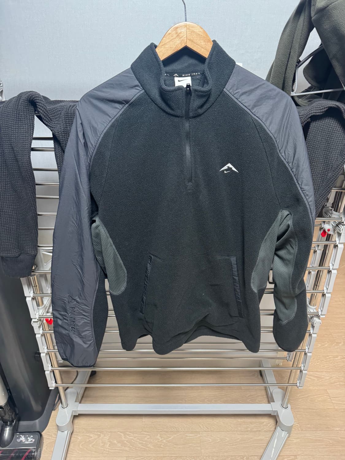 나이키 트레일 러닝탑 폴라텍 XL 블랙 fv9964 상품이미지2