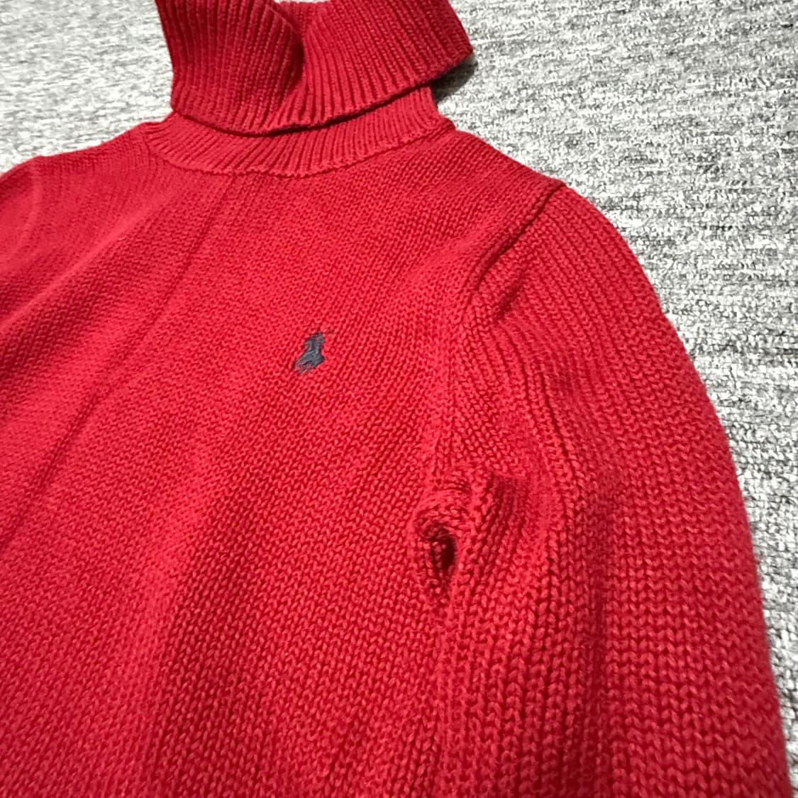 폴로 랄프로렌 목폴라 니트 | 여성 s 상품이미지1