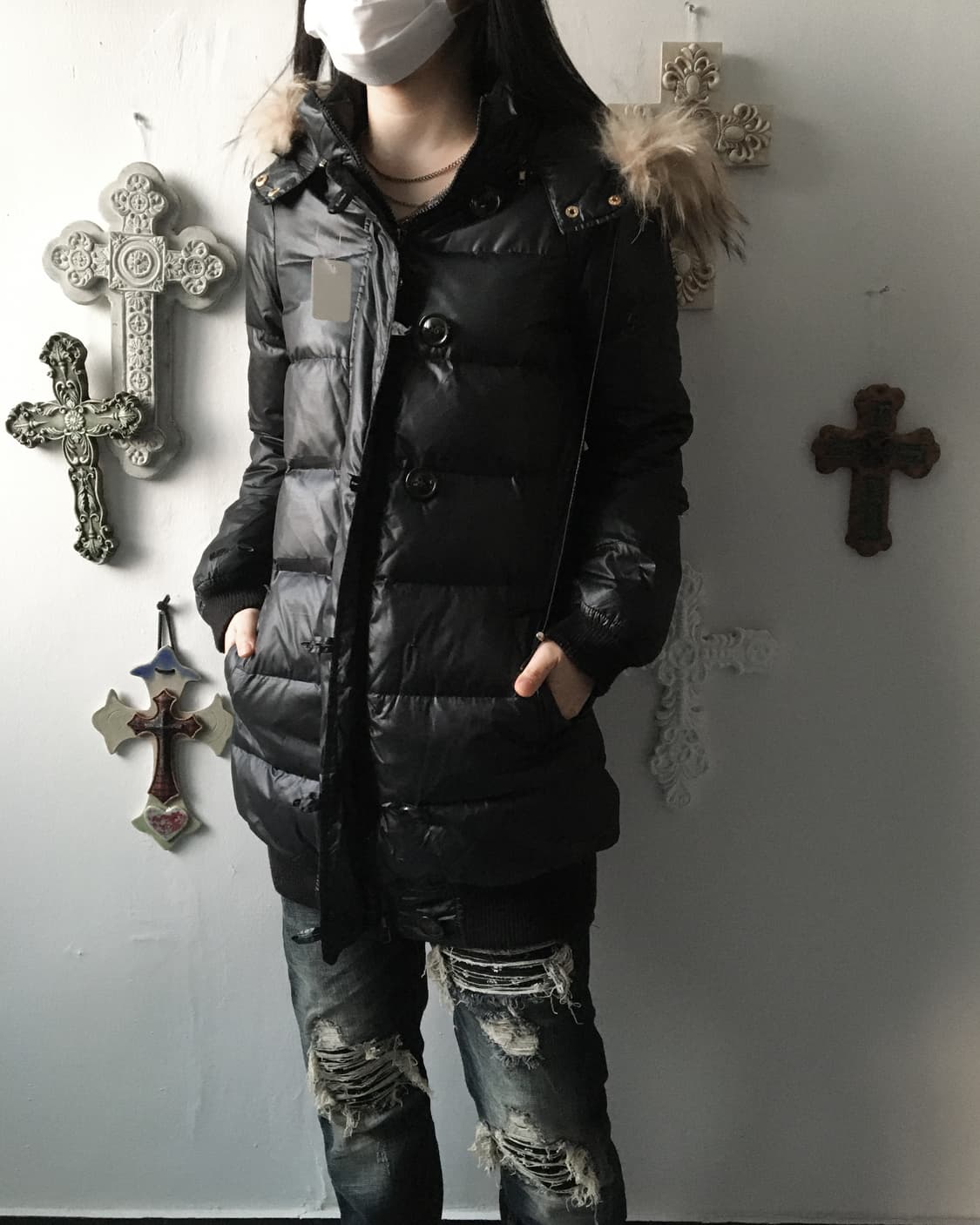 fur hood jumper 상품이미지5