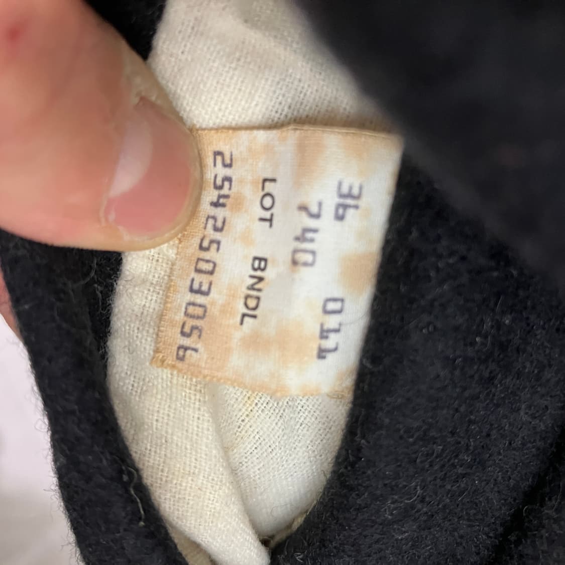 Schott 쇼트 740N 블랙 피코트 36 상품이미지7