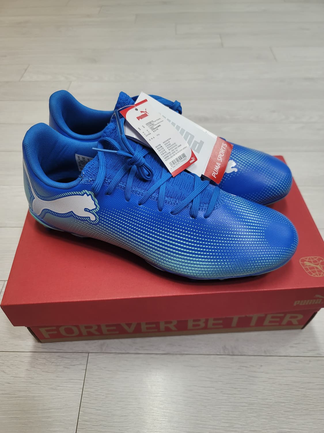 (270)푸마 축구화 퓨처 7 플레이 FG/AG[대전 직거래도 가능] 상품이미지10