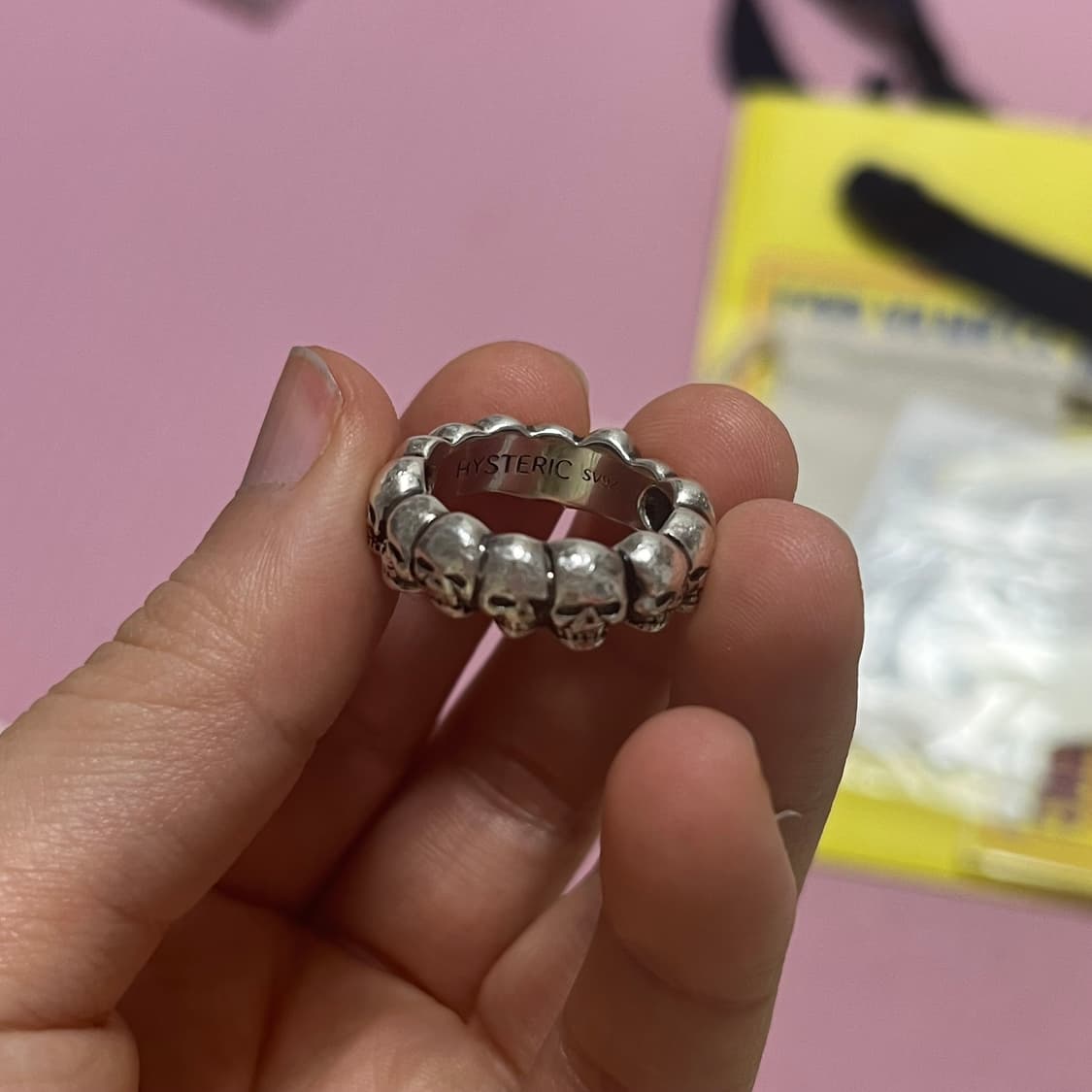 히스테릭 글래머 해골반지 상품이미지6