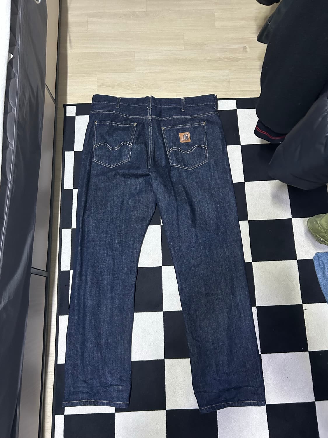 칼하트 wip 데님 팬츠 38x32 상품이미지2