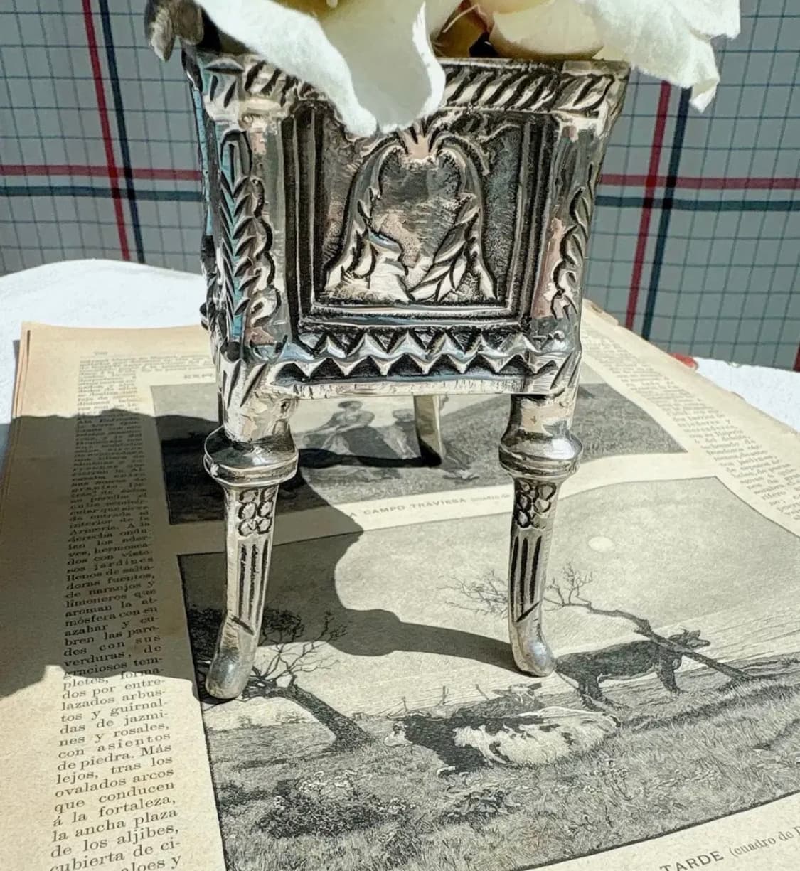 빈티지 꽃포지 보석함 상품이미지4