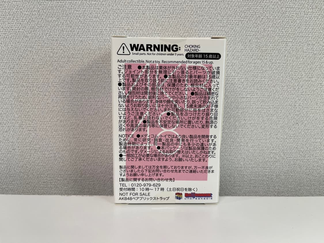 AKB48 x 베어브릭 100% 4번 하루카 카타야마 상품이미지4