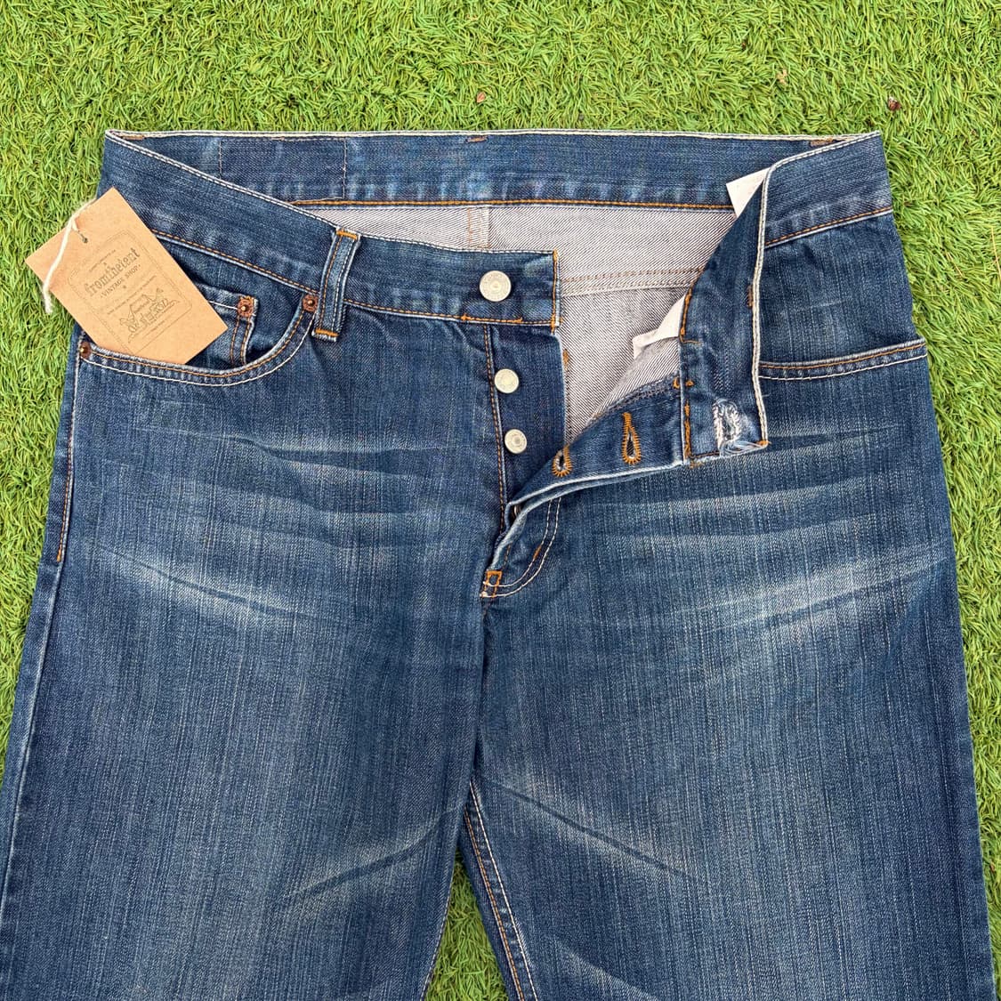 90s 리바이스 501 유럽판 스트레이트 데님 (33)   상품이미지5