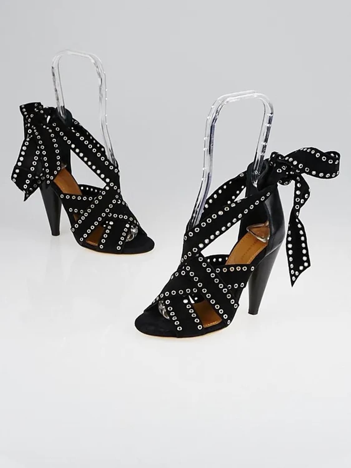 이자벨마랑 스터드 스트랩 샌들 힐 37 상품이미지3