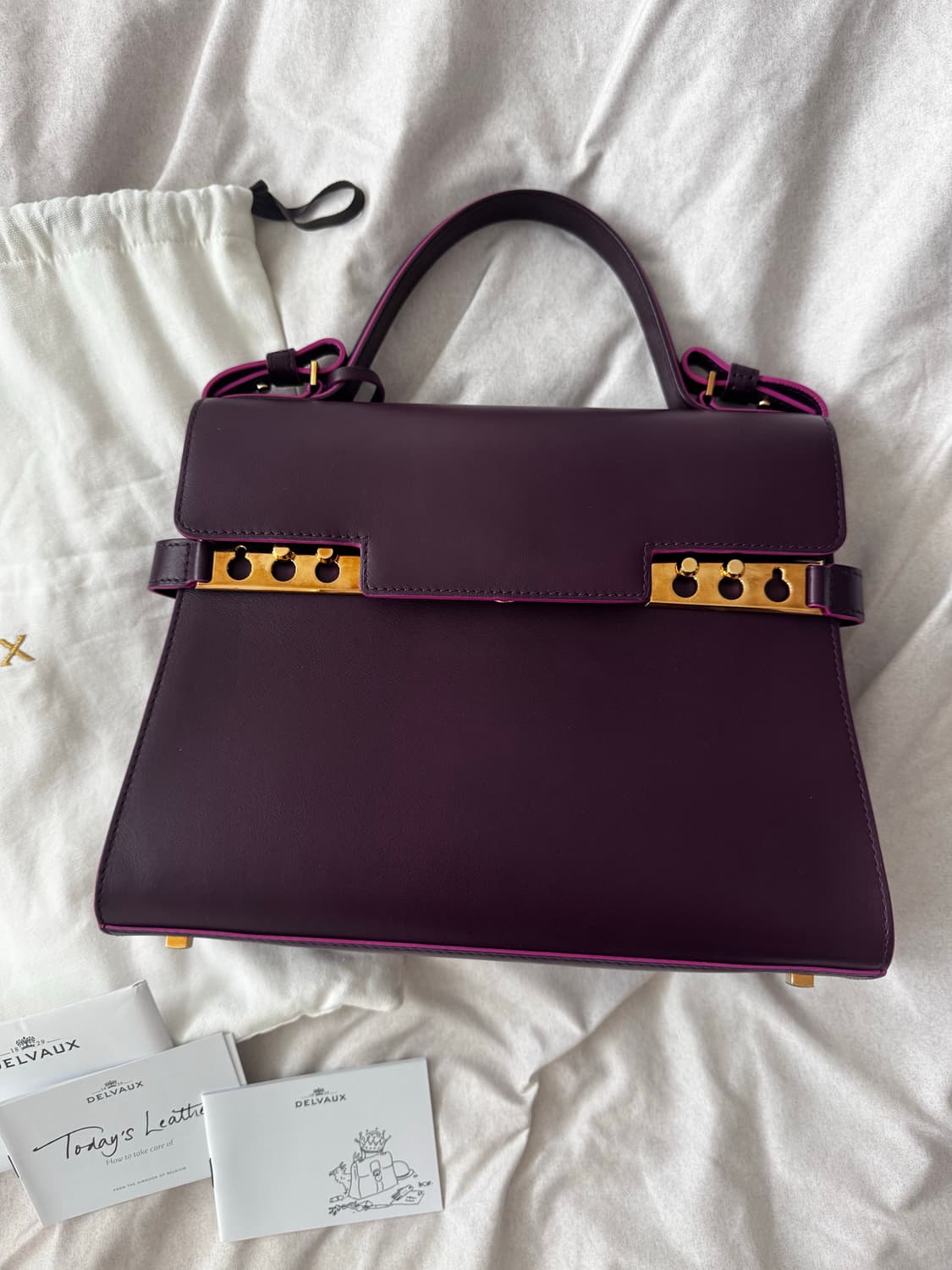 delvaux 델보 톰페트 탕페트 MM 풀구성 상품이미지2
