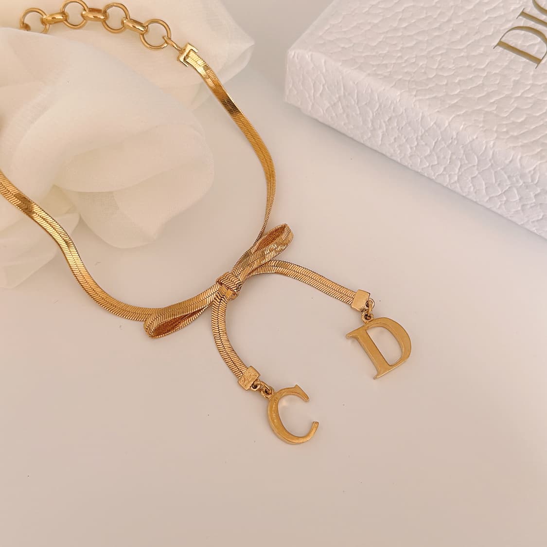 디올 리본 팔찌 상품이미지3