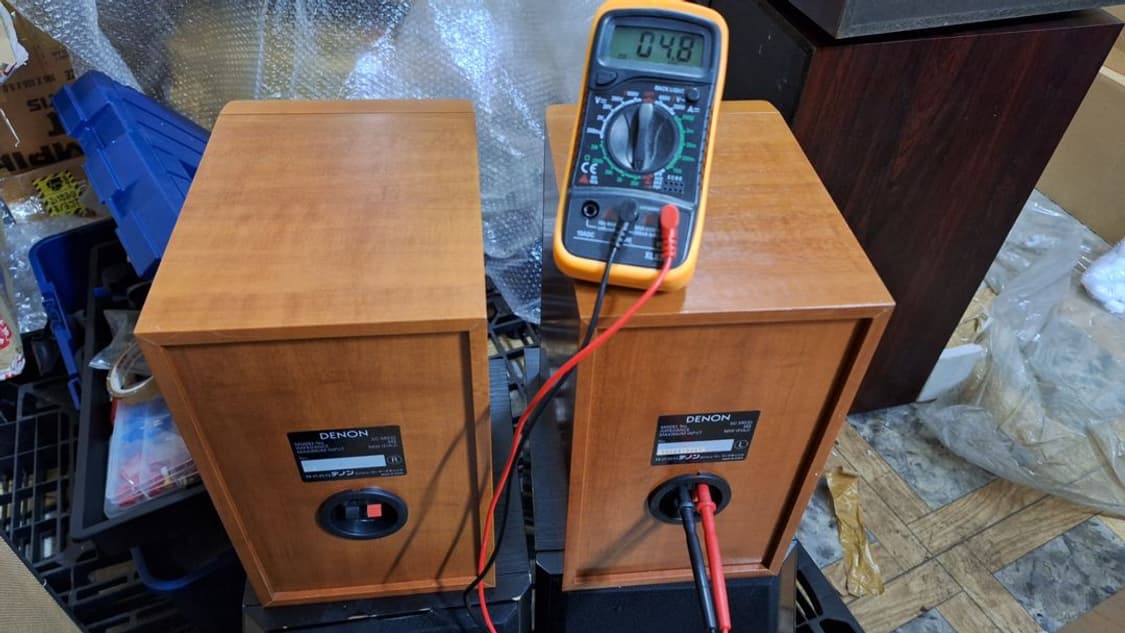 (오버홀)데논 빈티지 스피커 1조 SC-MG33 카페 매장 인테리어 앤틱 상품이미지8