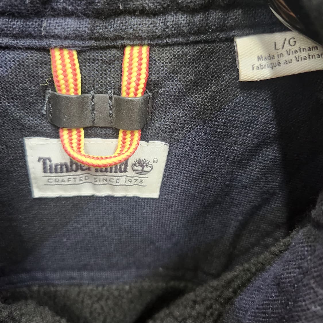 팀버랜드 체크 셔츠형 쉐르파 자켓 L~XL 상품이미지5