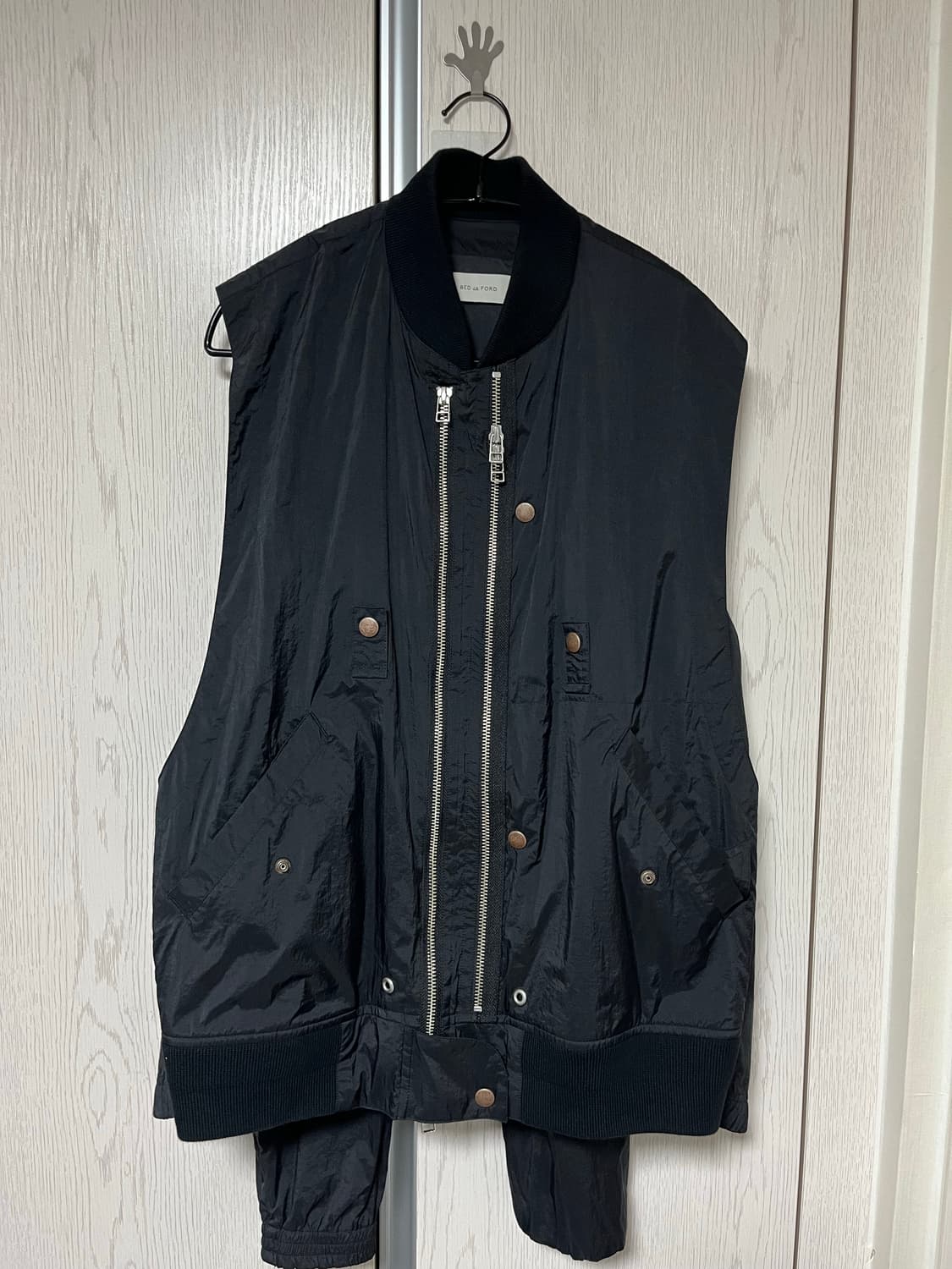 (1) Bed J W Ford 베드포드 레이어드 봄버 자켓 상품이미지5