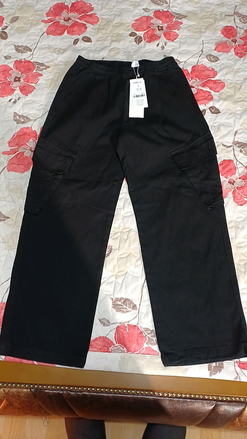 어반디타입 미사용 와이드카고팬츠 S 기장101 상품이미지1