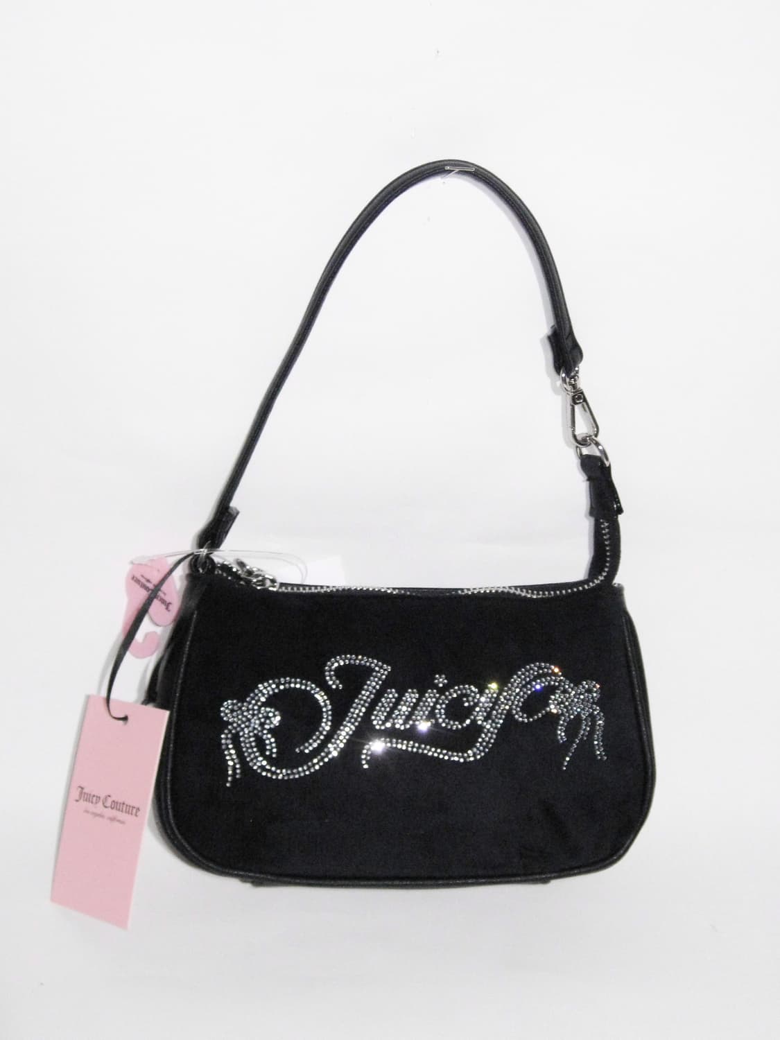 쥬시 꾸뛰르 벨로아 라인스톤 미니 숄더백 🖤 갸루 락시크 y2k 상품이미지3