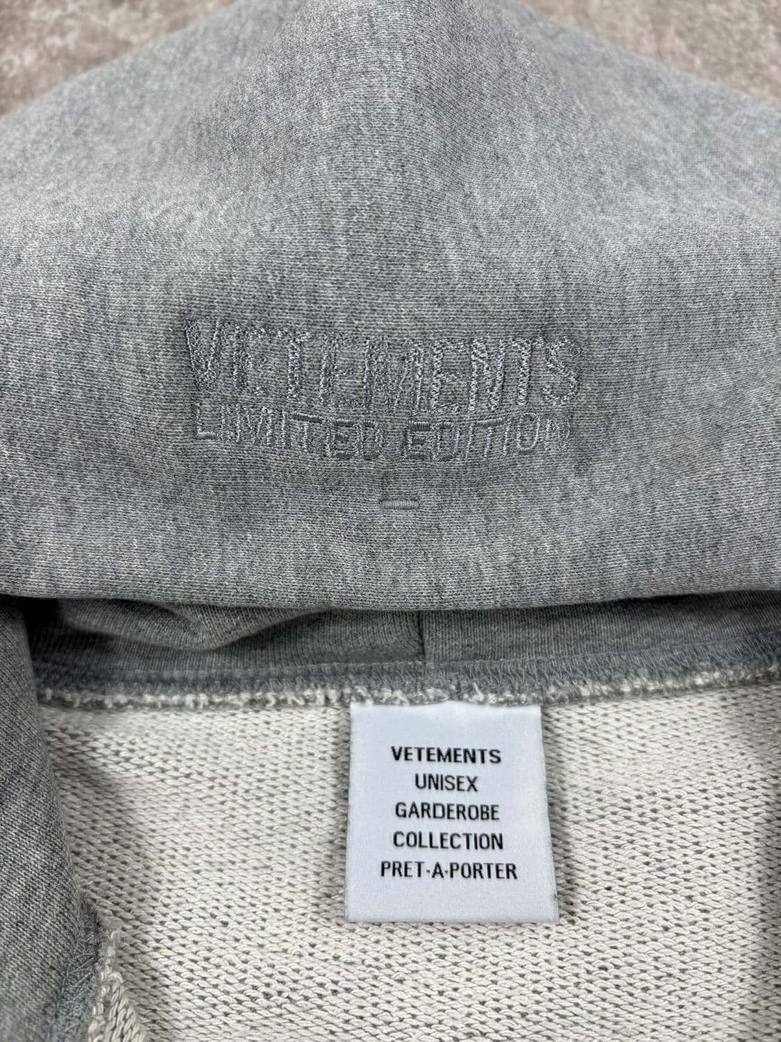 Vetements 22SS Hooded zip-up    상품이미지5