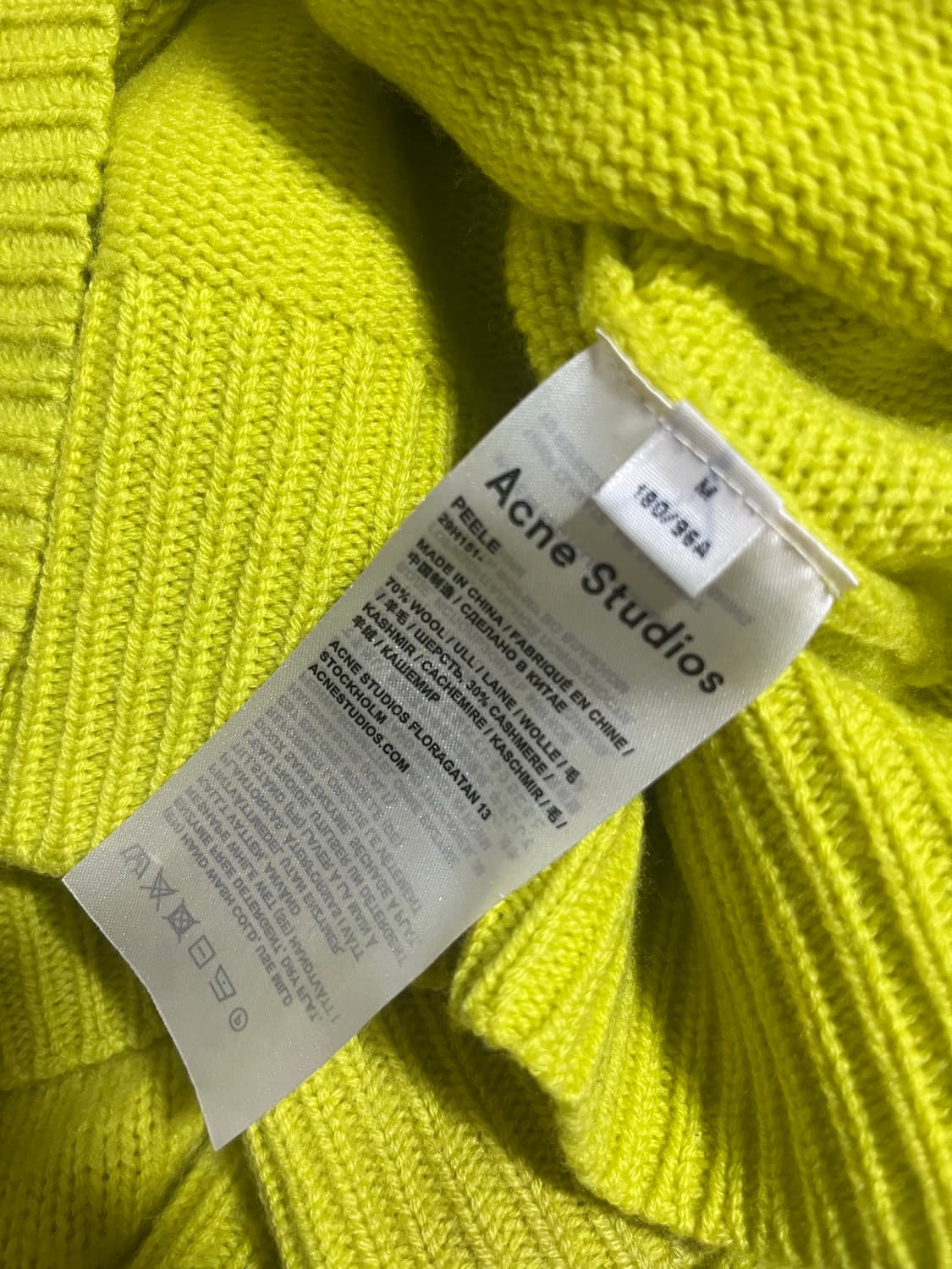아크네스튜디오 peele 니트 (이제훈 김현우 착용) 상품이미지2