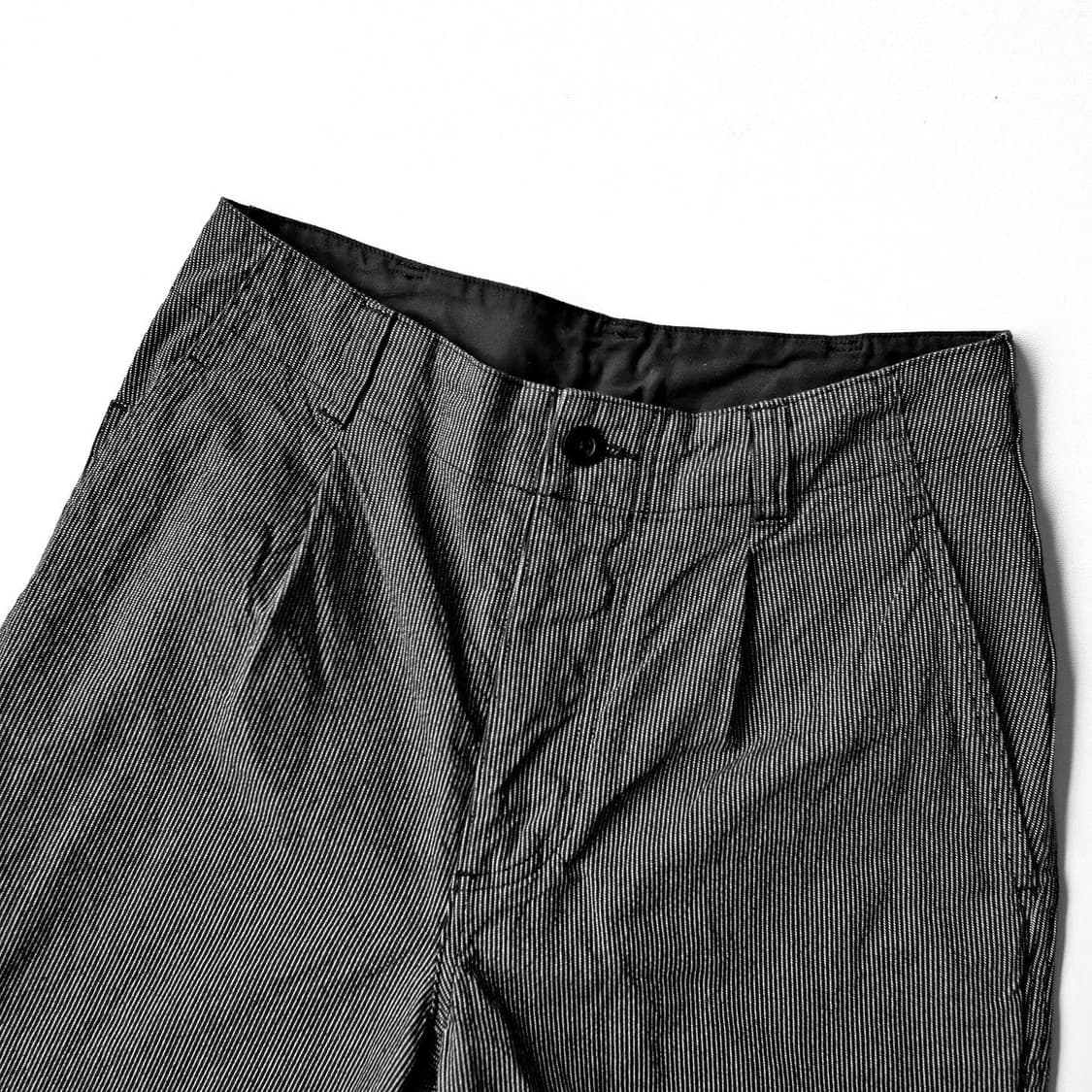 MHL 워크웨어 스트라이프 코튼 린넨 팬츠 2 (30) 상품이미지3