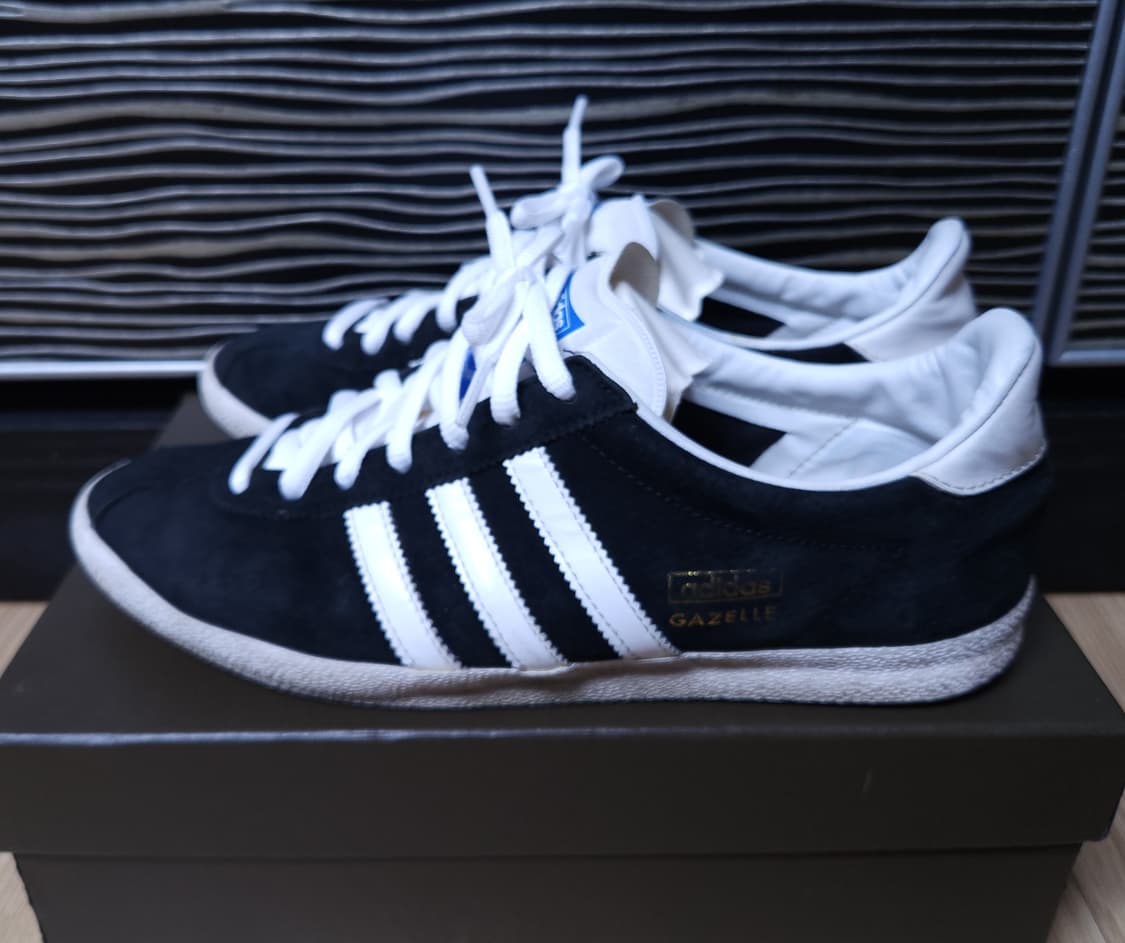 아디다스 가젤 OG 블랙 스니커즈, 운동화 (단종모델) 상품이미지4