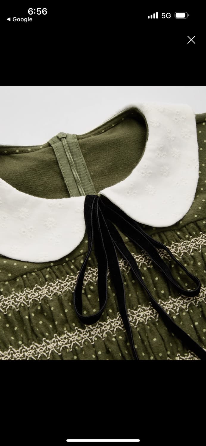 Cider green 미니 원피스 상품이미지5