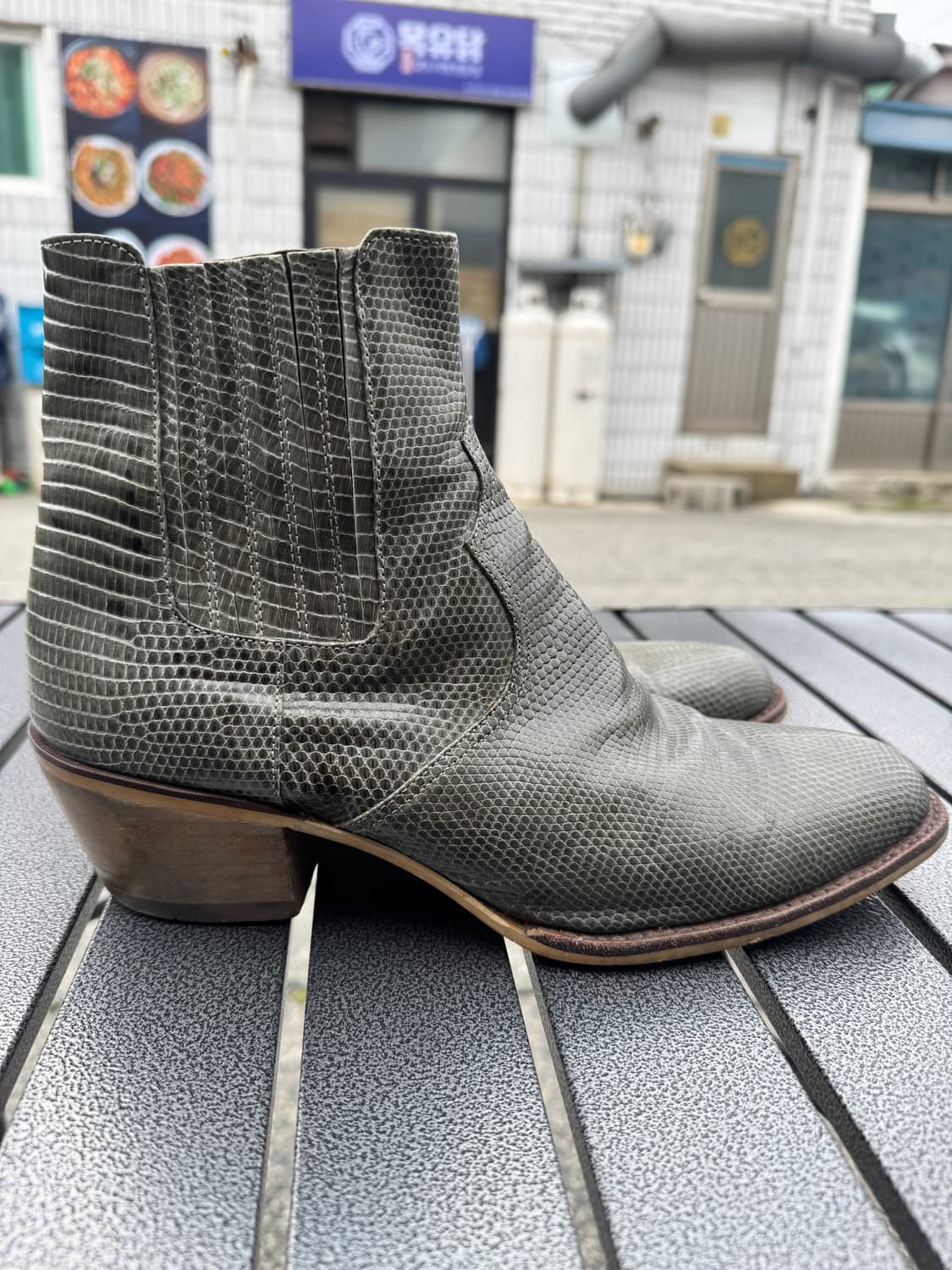 lizard skin부츠 260 상품이미지2