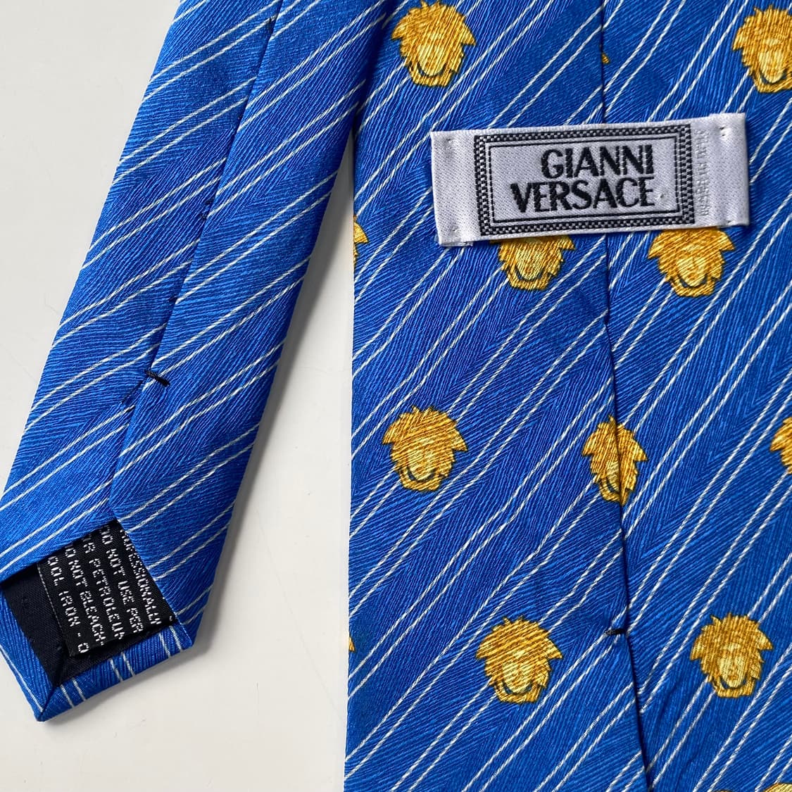 Versace 베르사체 모노그램 명품 정품 넥타이 상품이미지5