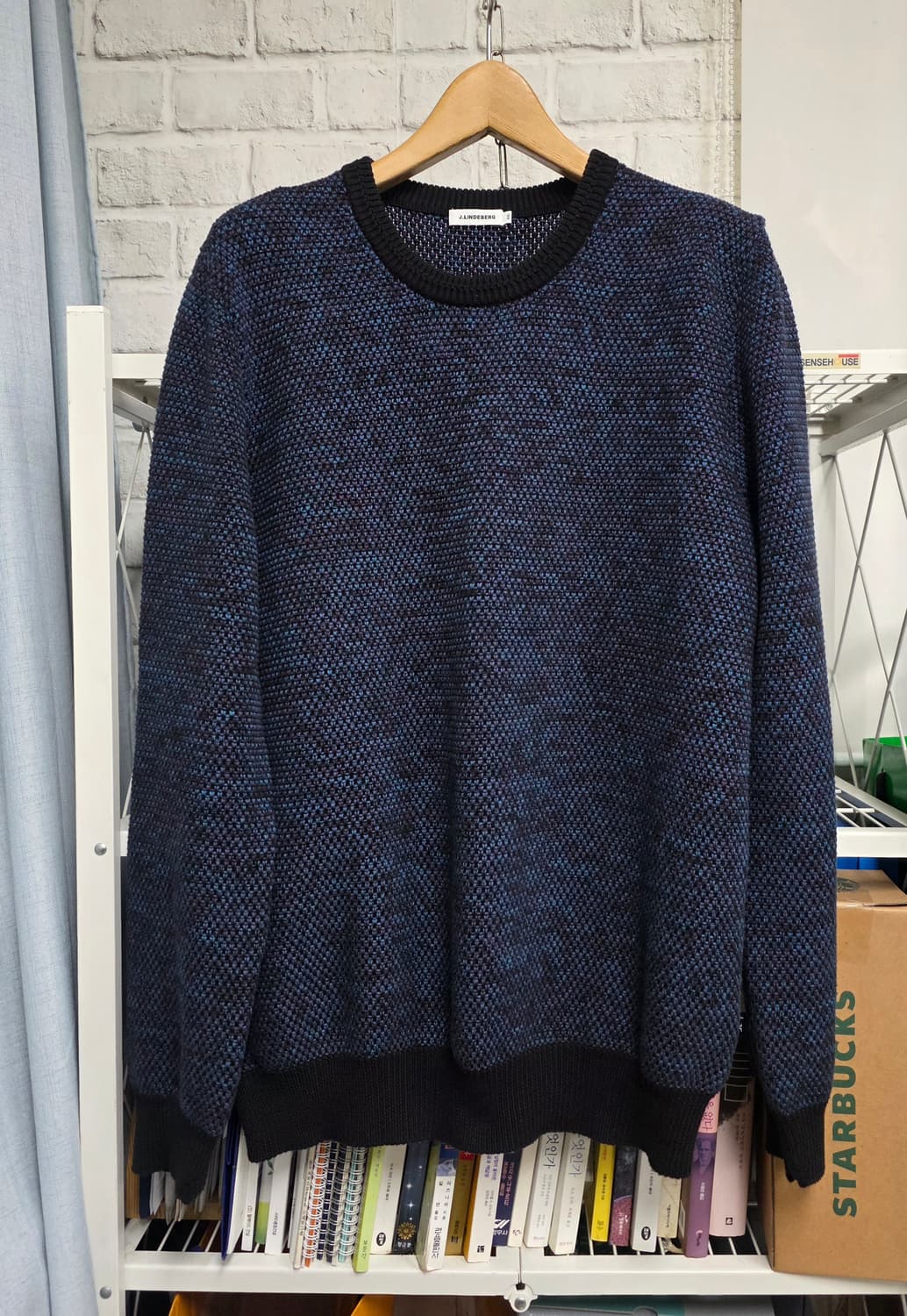 제이린드버그 남성 골프니트 XLL 110 멀티컬러 스웨터  MM21 상품이미지1