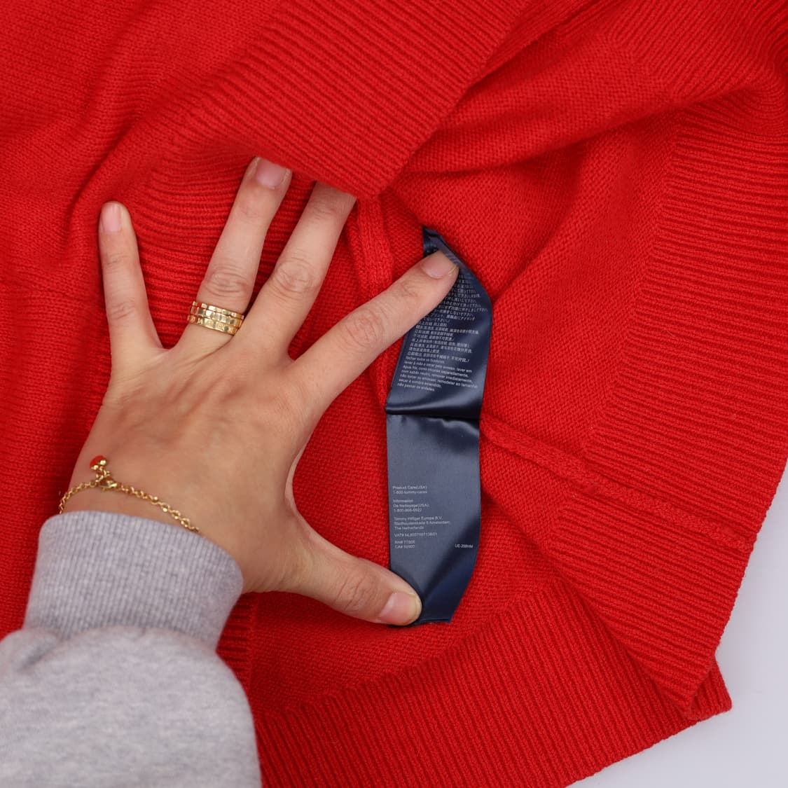 XL 타미힐피거 니트 집업 0407H1 상품이미지5