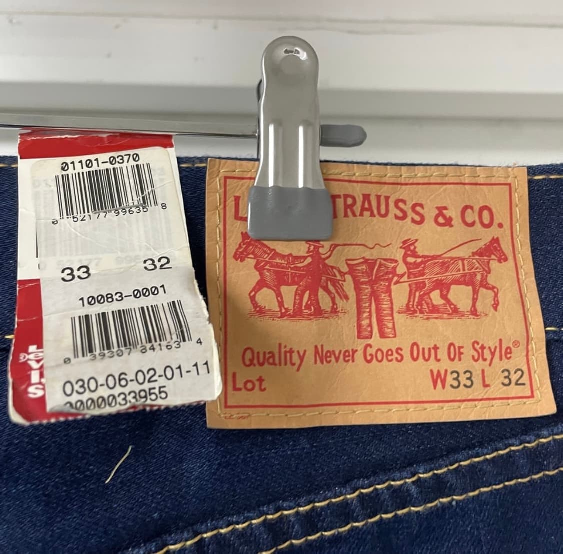 리바이스 타입원 아이코닉 스트레이트 W33 L32 상품이미지2