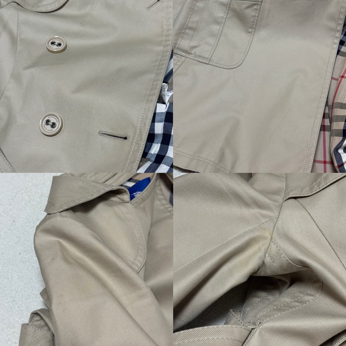 Burberry 버버리 블루라벨 트렌치 코트 상품이미지6