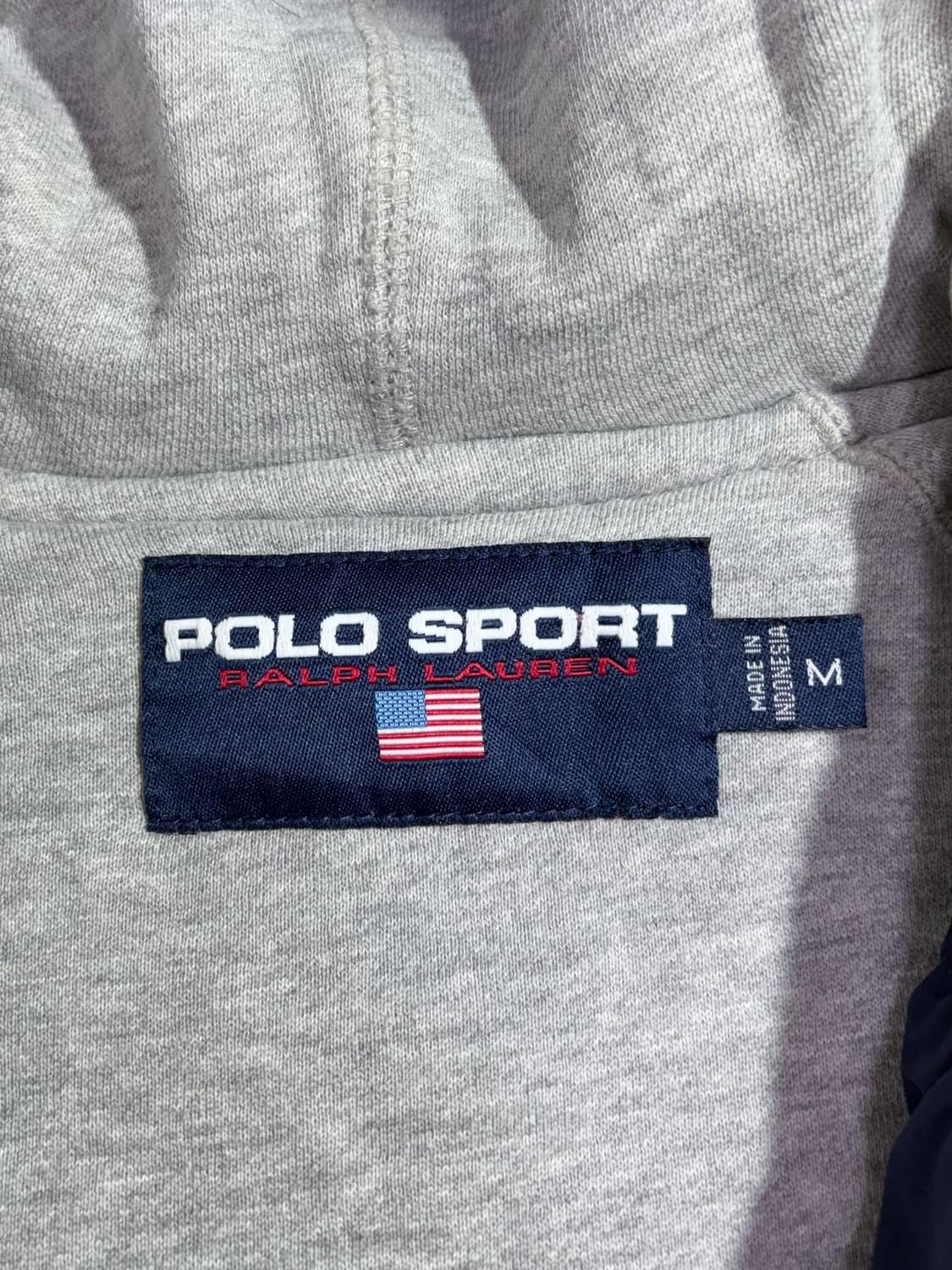 폴로스포츠 90‘s 네이비 후디 스윙톱 자켓  상품이미지7