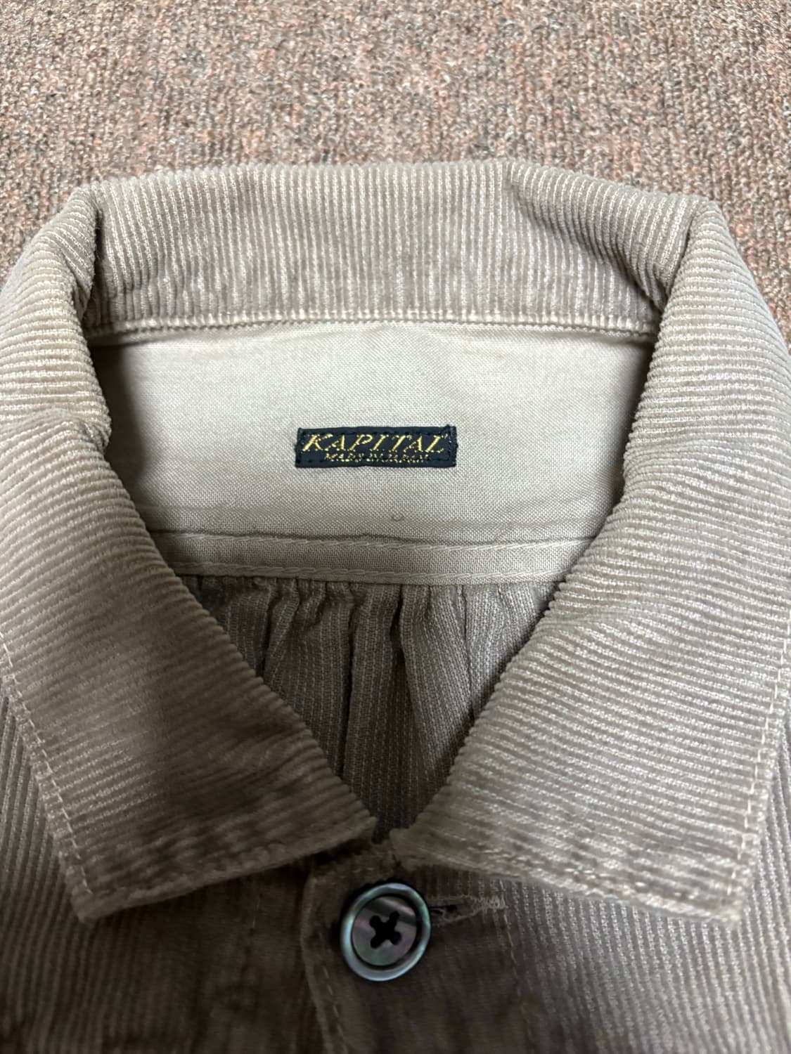 Kaptital 캐피탈 코듀로이 집시 트러커 자켓 type 1 3사이즈 상품이미지2