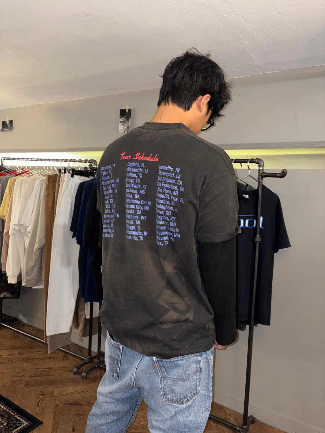 90‘s Crown Royal country music tour T/sh 상품이미지9