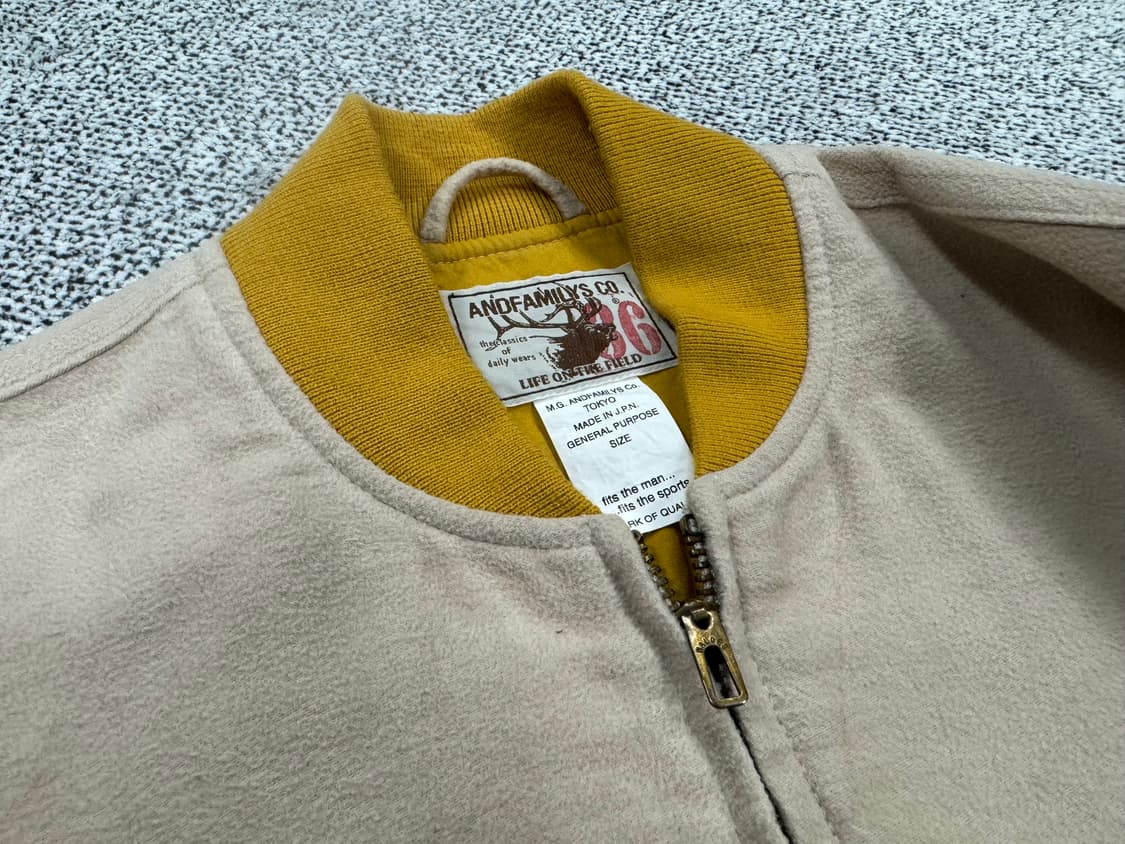 ANDFAMILYS JAPAN 블루종 자켓 상품이미지3