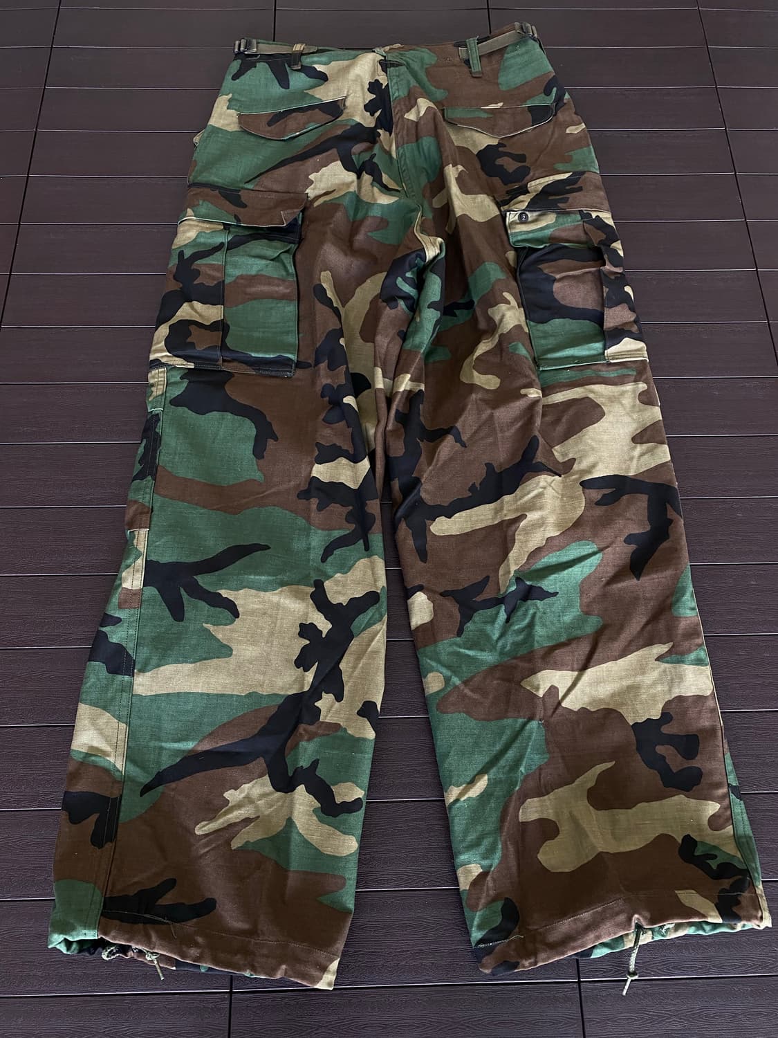 (M/R) 80s 빈티지 M65 우드랜드 팬츠 상품이미지4