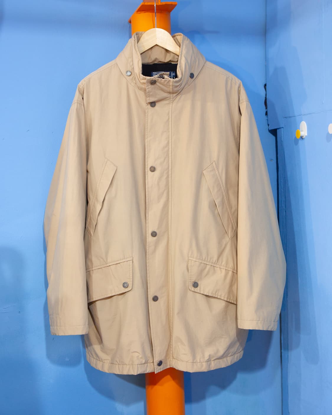 폴로 랄프로렌 베이지 프릴스 라이너 사파리 자캣 상품이미지1