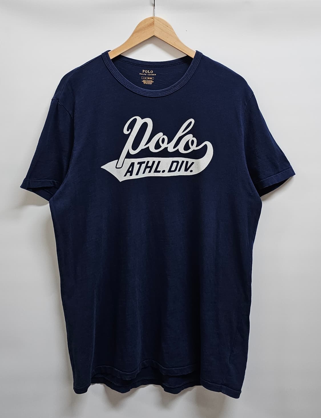 폴로 랄프로렌 네이비 반팔 티셔츠 L 상품이미지1
