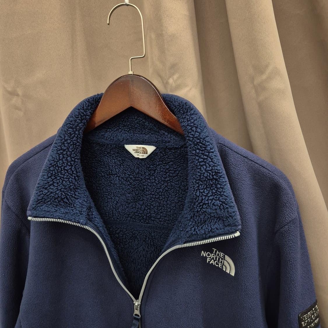 노스페이스 네이비 후리스 집업 상품이미지2