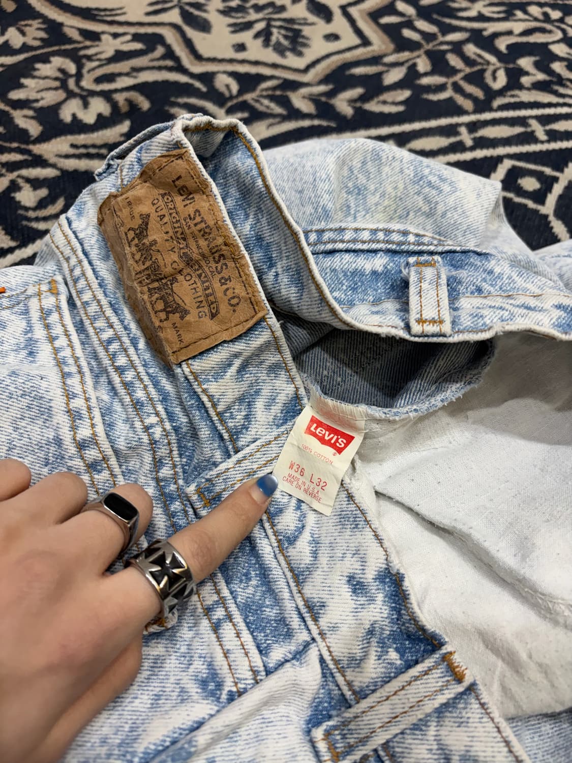 🇺🇸00s LEVIS 550 denim jeans 상품이미지5